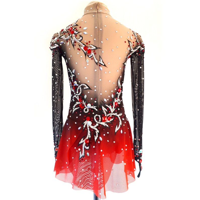 Robe de patinage artistique robe de patinage sur glace de Etsy