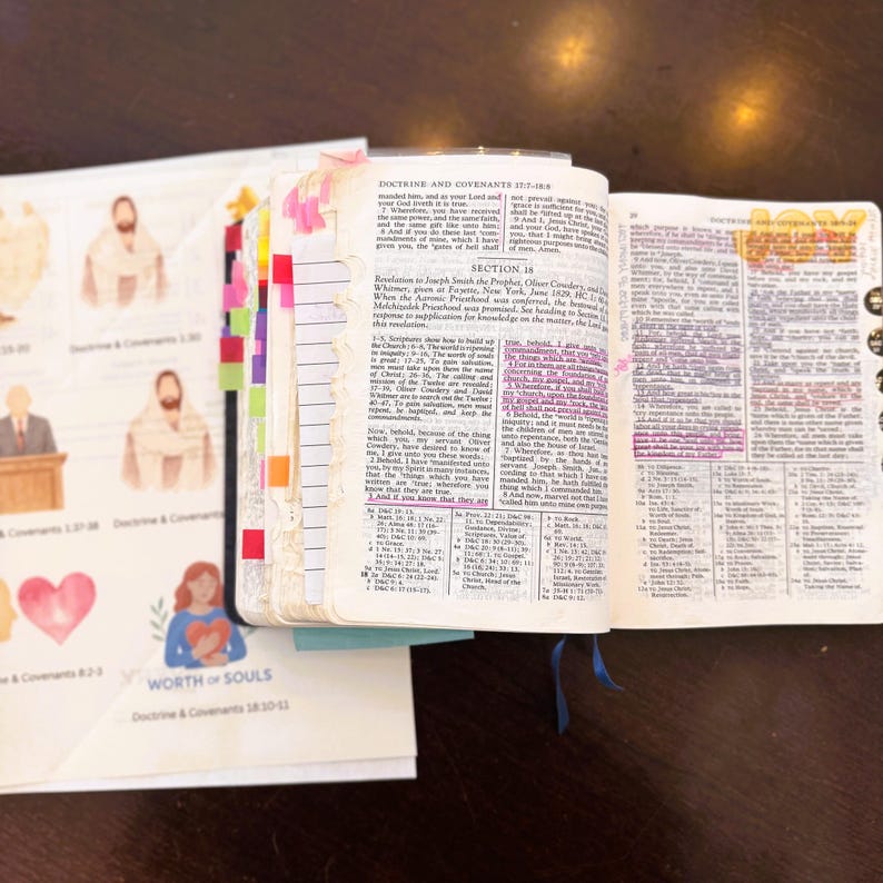 Doctrine & Covenants - Scripture Stickers, LDS Doctrinal Mastery ...