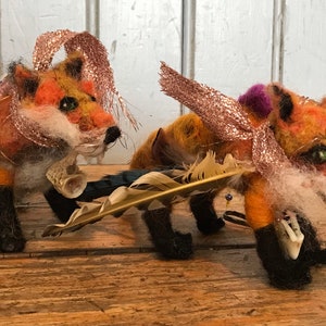 Animals and Artifacts Red Fox Ornaments