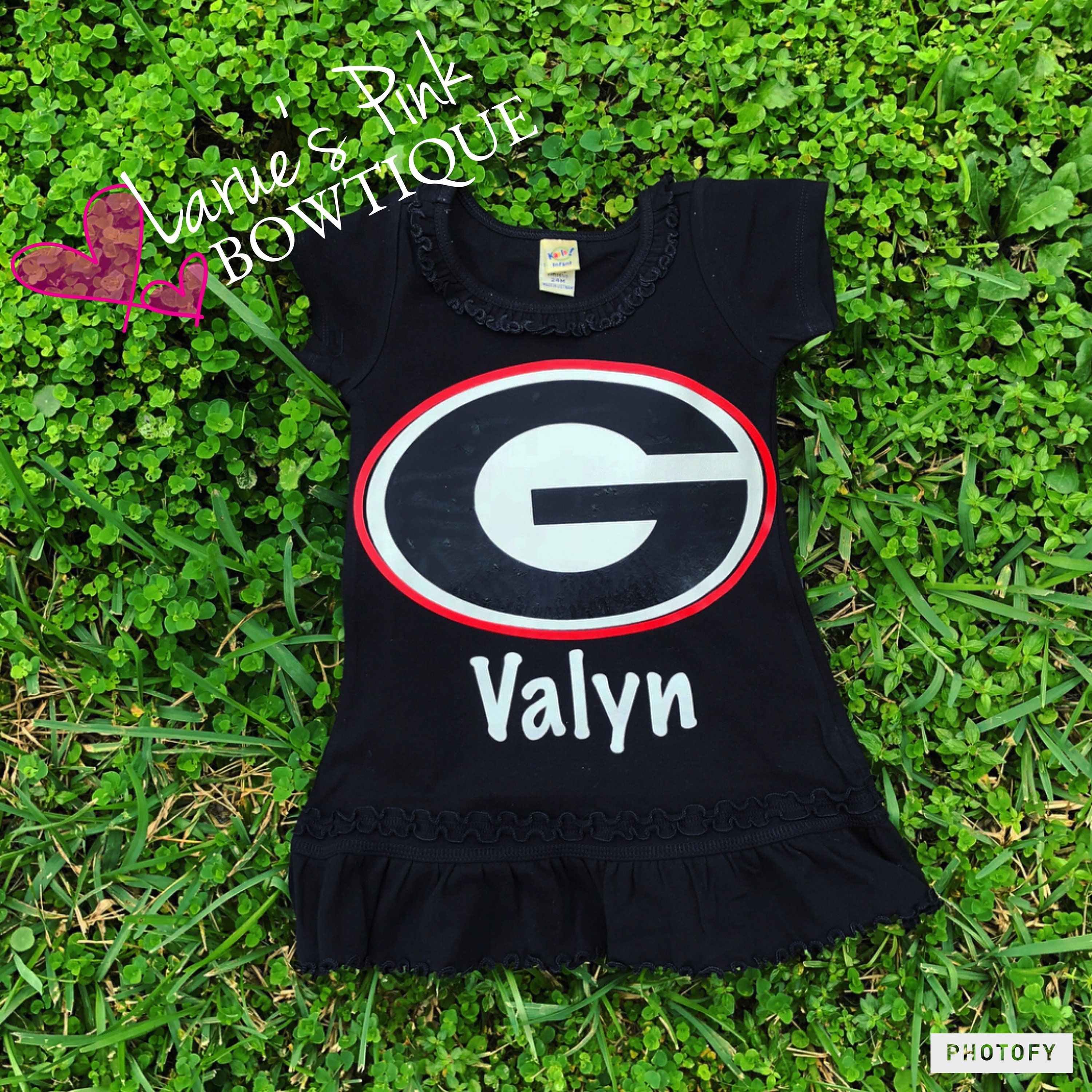 uga jersey dress