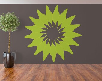 Magnolia Leaf Mandala Art Prints: Versatile Home Decor (Digital Files)