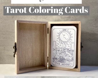 Tarot Coloring Cards, Rider-Waite Entire Deck