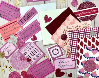 SPECIAL ORDER Valentines Day Card Kit DIY Craft