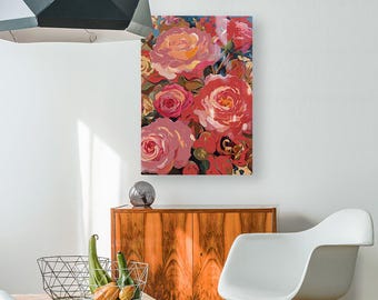 Painted Roses Floral