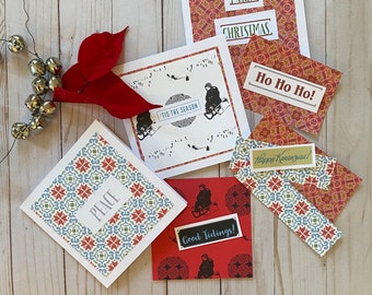 Printable Christmas Card Kit: Holiday Paper & Greetings (Digital Download)