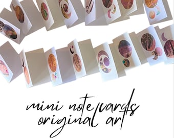 Hand Crafted Note Cards for any occasion Gift Card Size with Envelope