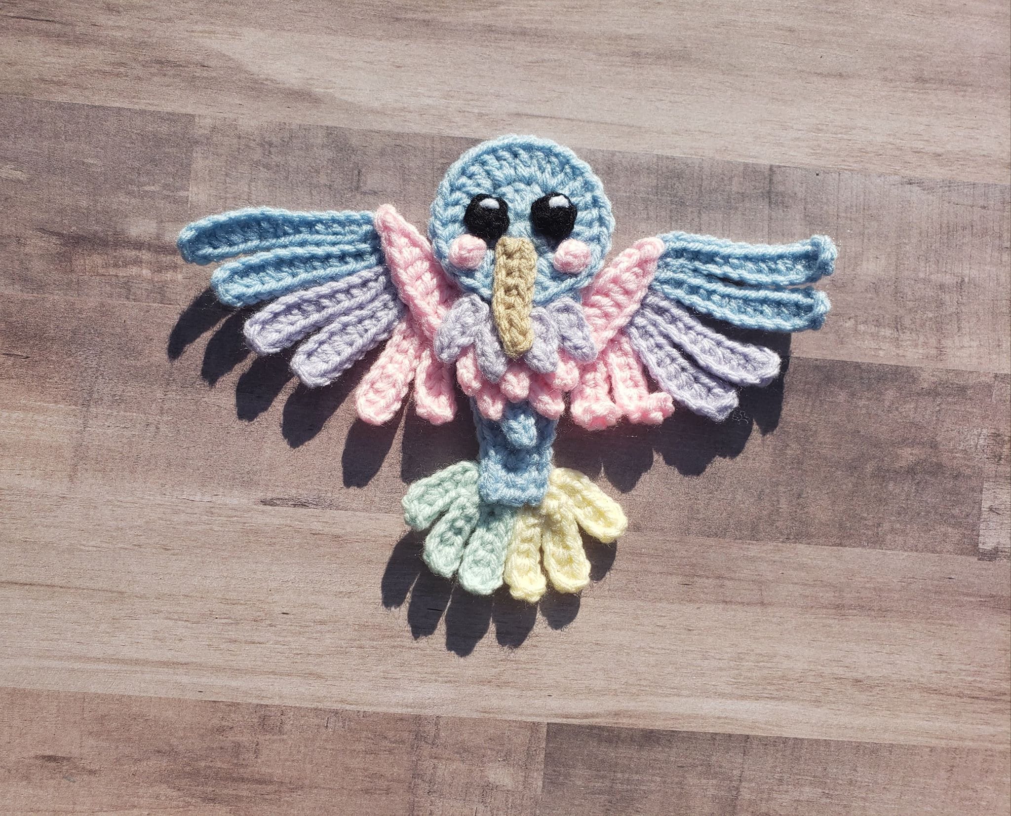 Bird is the Word Applique Pack - Crochet Pattern - Digital
