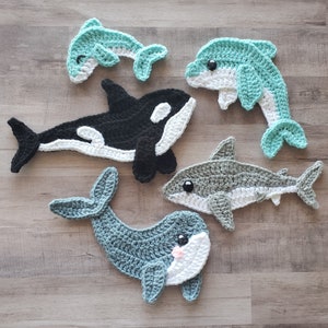 Under The Sea Vol 3 Applique Pack - Crochet Pattern - Digital Download