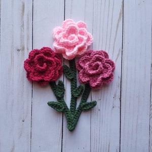 My Sweet Valentine Applique Pack Crochet Pattern Digital Download image 3