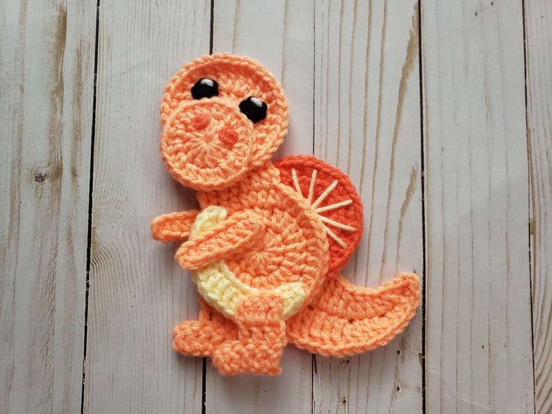 Jurassic Classic Applique Pack Crochet Pattern Digital Download image 5