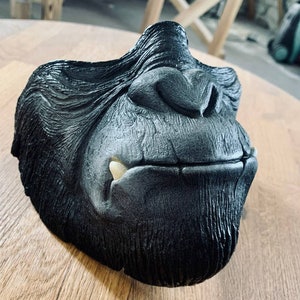 Halbgesichts-Affenmaske