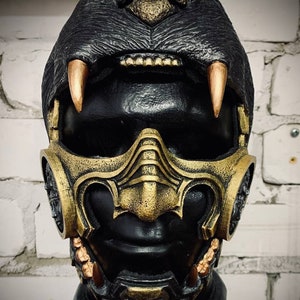 Aztec warrior helmet mask