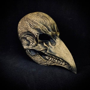 plague doctor reaper mask bird skull with movable jaw