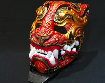 Mask Tiger mask assassin samurai kabuki malaysia samurai armor tiger killer