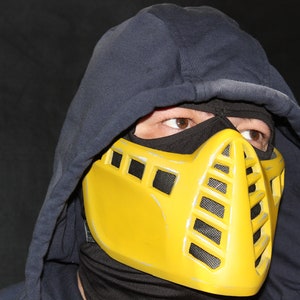 Maska Skorpiona MK11 Mortal Kombat Classic do cosplayu