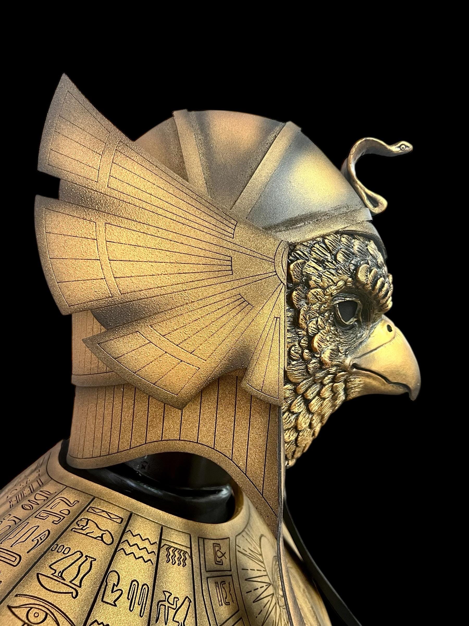 Full Ra Costume, Ancient Egyptian Sun God Armor Set, Horus Falcon ...