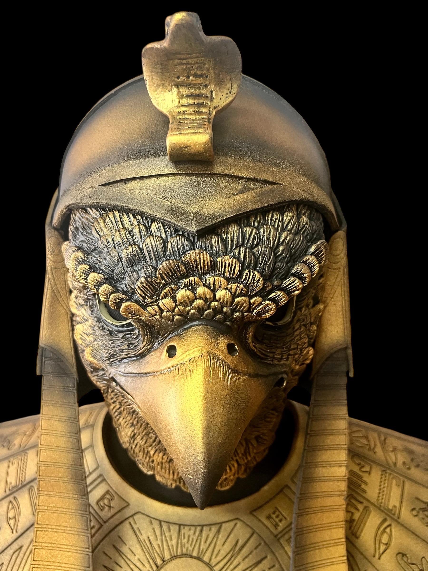 Full Ra Costume, Ancient Egyptian Sun God Armor Set, Horus Falcon ...