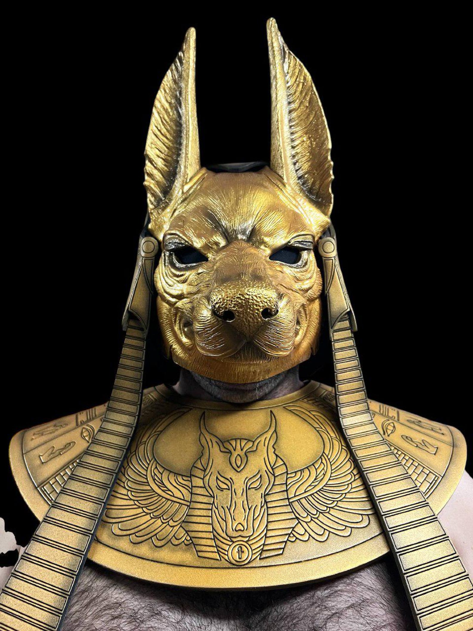 Mask of Anubis Egyptian God for the Costume Cosplay Whith Anubis and ...