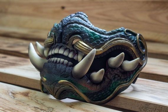 マスク ドラゴン スモーキーフェル ポイズン サムライマスク マスク ドラゴン スモーキーフェル ポイズン サムライマスク