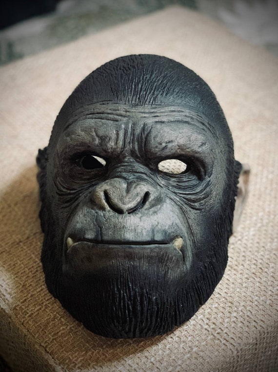 Maschera Scimmia Cesare Pianeta delle Scimmie King Kong Re Scimmia -   Italia