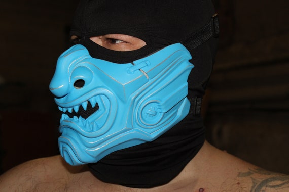 Details about Purple Filtered Sub Zero Style Ninja Face Mask Cosplay Costume Details about Purple Filtered Sub Zero Style Ninja Face Mask Cosplay Costume