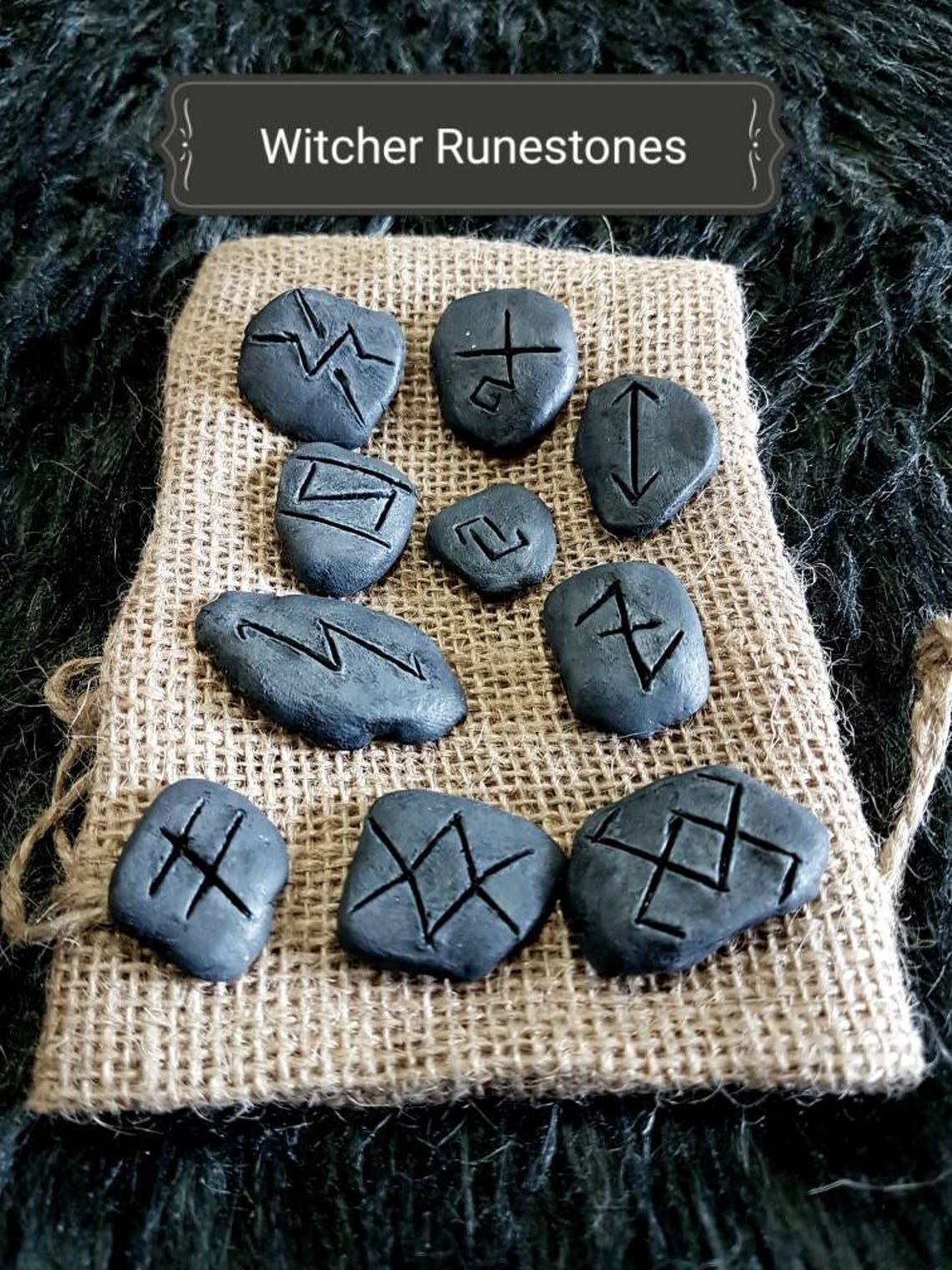 Witcher Runes Set Etsy