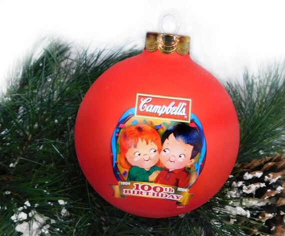 Campbell's Christmas Ornament Campbell Soup Kids Ornament Etsy image 0 - Campbell's Christmas Ornament Campbell Soup Kids Ornament Etsy