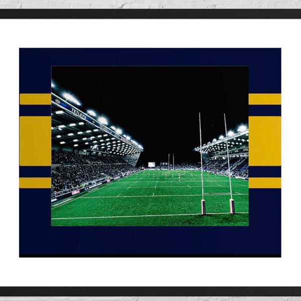 Leeds Rhinos print / Headingley stadium/ Leeds Rhinos gift / Rob Burrow / Leeds rhinos Mother’s Day / Rhinos Mother’s day gift