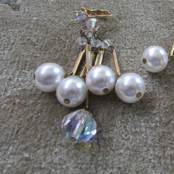 Laurie Vintage Stunning Long True Chandelier Clip… - image 3