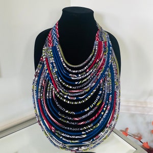 African Necklace Etsy
