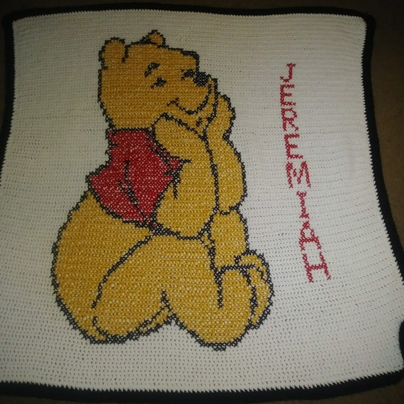 Winnie La Couverture De Bebe D Ourson Etsy Winnie La Couverture De Bebe D Ourson Etsy