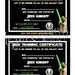 Jedi Training Certificate for Star Wars Party digital / Printable File ...