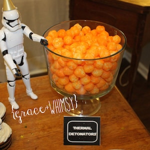 Star Wars party food/drink labels {digital} 10 labels!