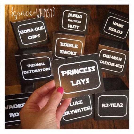 star wars labels
