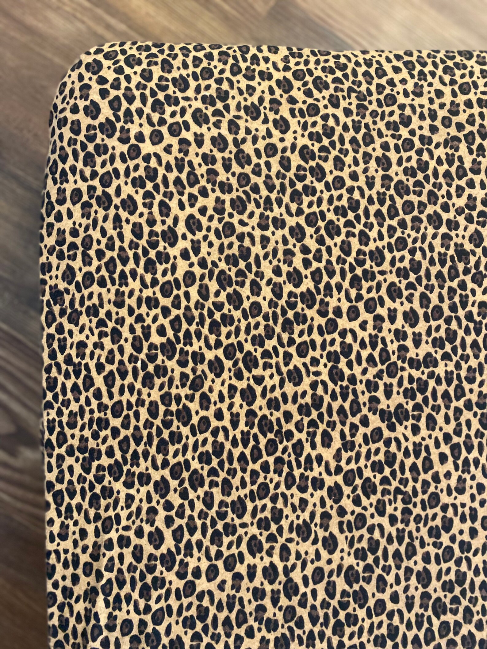 Super Soft and Stretchy Leopard Print Fitted Crib Sheet Etsy