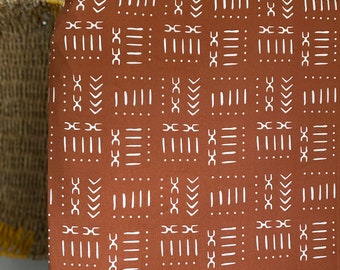 Geometrico arancione/rame