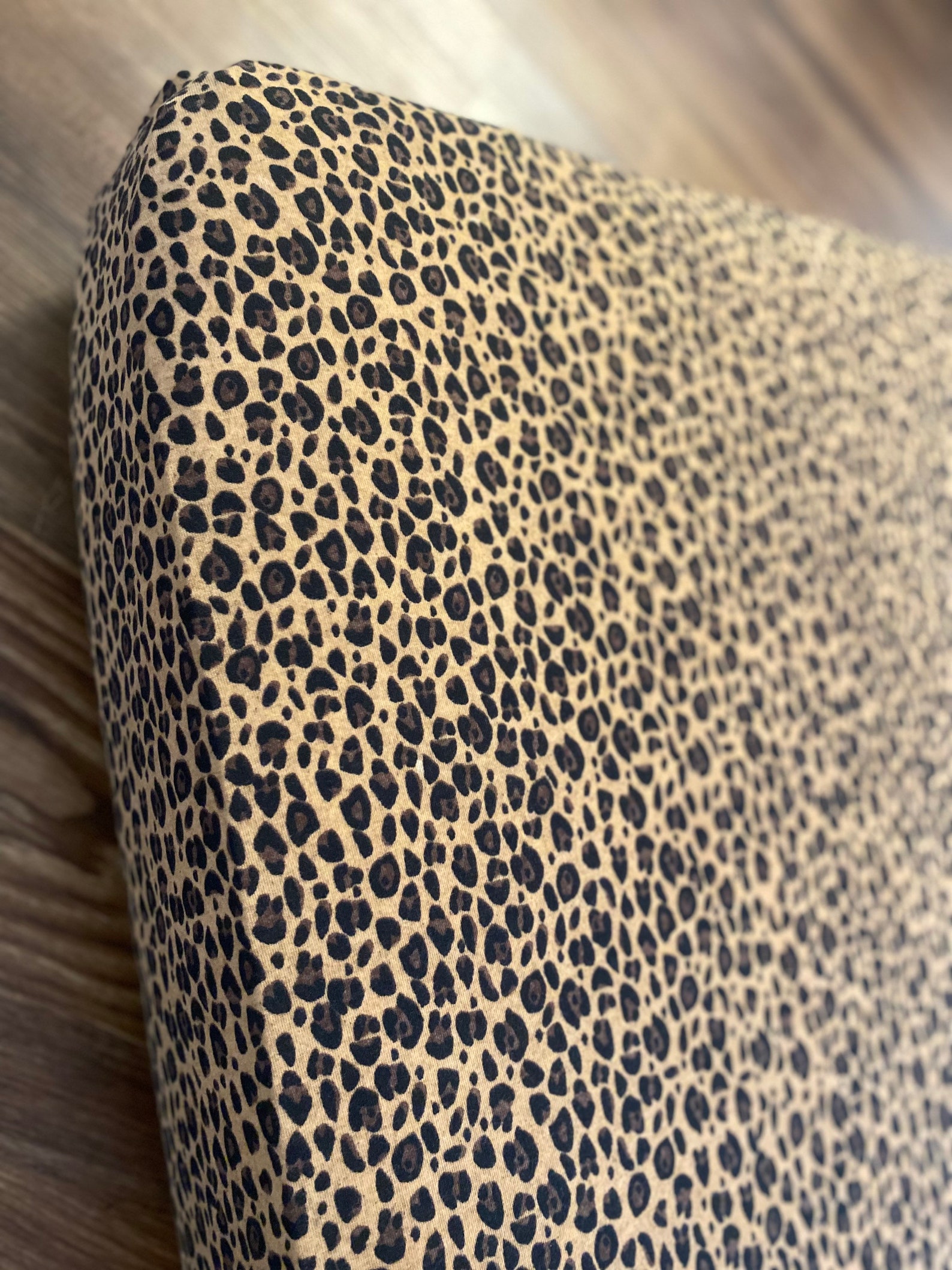 Super Soft and Stretchy Leopard Print Fitted Crib Sheet Etsy
