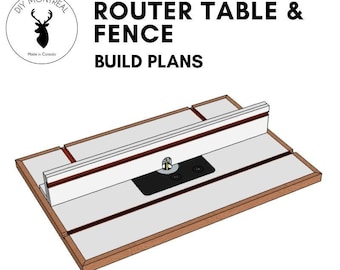 Router Table and Fence | PDF Build Plans