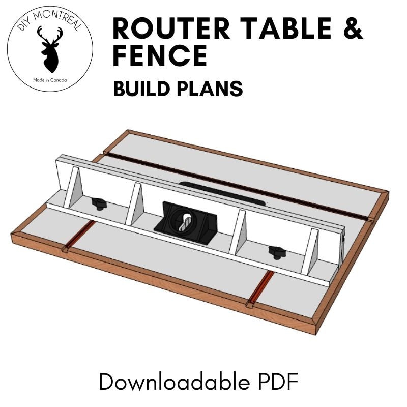 Diy montreal router deals table