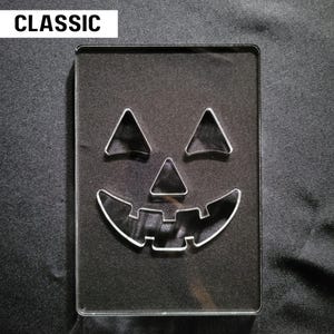 Jack O'lantern Face Templates | Acrylic Router Template | Pumpkin Face ...