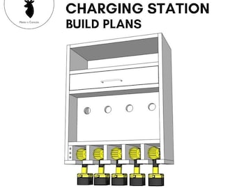 Drill Storage and Charging Station | PDF Build Plans