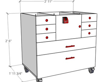 Router Cabinet | PDF Build Plans