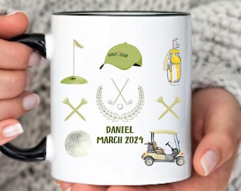 Masters Golf Tournament Gift, Golfer Gift, Golf Tournament Gift, Golf Mug, Golfing Gift, Gift for Golfer, Golf Tournament Gift