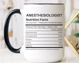 anesthesiologist gift, anesthesiologist, nurse anesthetist gift, anesthesia gifts, anesthesiologist mug, anesthesiologist assistant