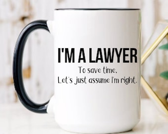 lawyer gift, lawyer mug, lawyer gift for man, lawyer gift for women, lawyer gift for office, lawyer graduation gift, lawyer coffee mug
