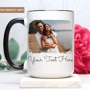 Custom Mug Photo, Custom Coffee Mug With Picture, Family Photo Gift, Custom Mug For Mom, Custom Mug Dog, Personalized Mug Photo, Custom Mug