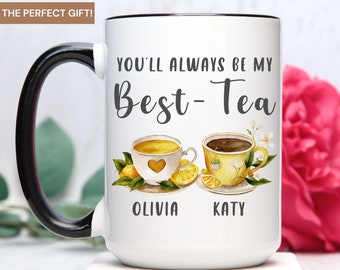 Personalized Best Friend Gift, Custom Best friend mug, Bestie Friendship mug, Friend Birthday present, Long Distance Gifts, Gift for friend