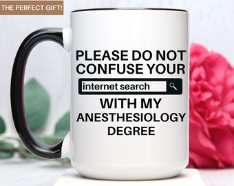 anesthesiologist gift, anesthesiologist, nurse anesthetist gift, anesthesia gifts, anesthesiologist mug, anesthesiologist assistant