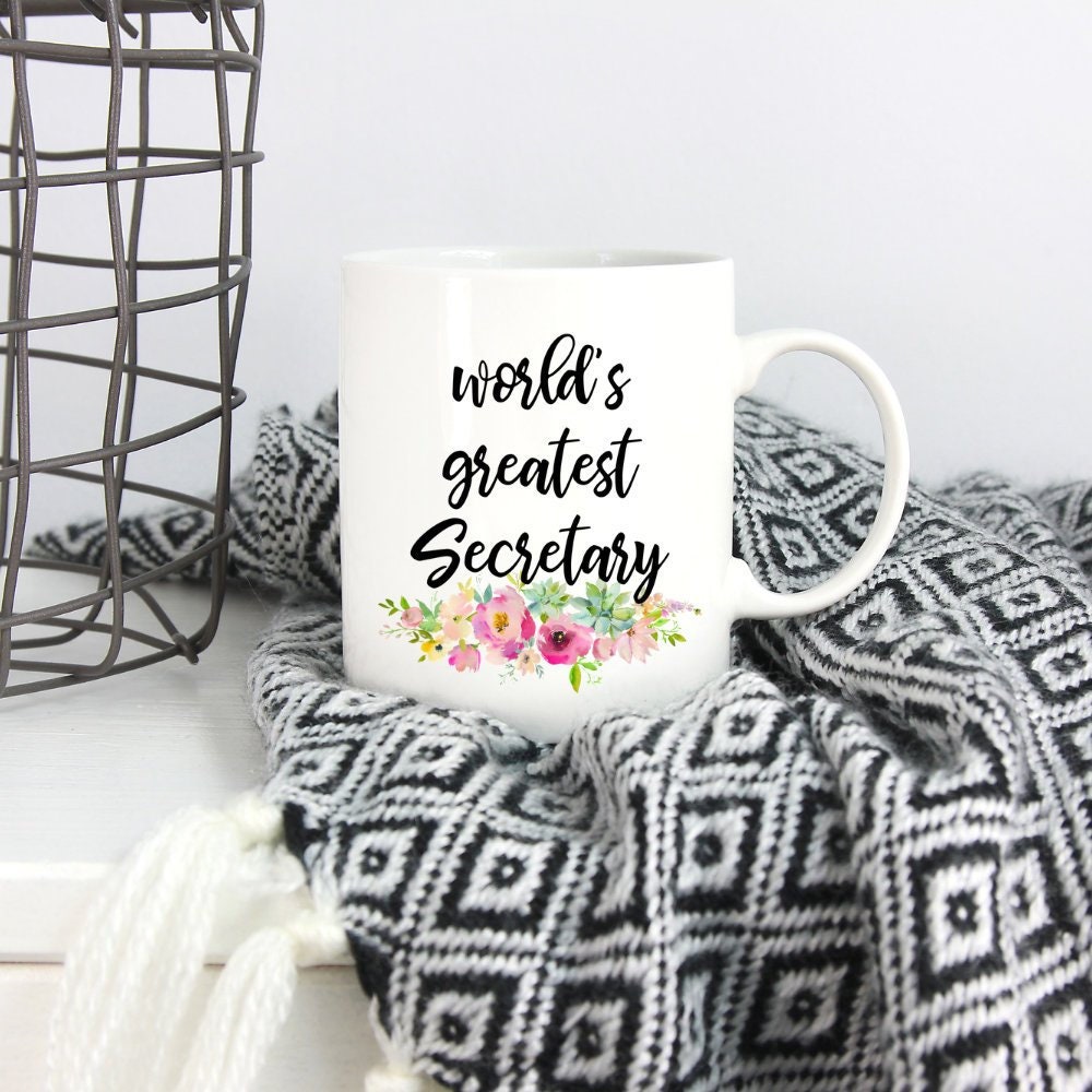 Secretary Gift Gift for Secretary Secretary Day Gift Etsy