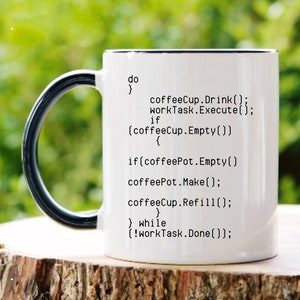 Programmierer Geschenk, Programmierer Becher, Programmierer Becher, Informatik Geschenk, Software Ingenieur Geschenke, Computer Geek Geschenke, Software Entwickler Bild 3